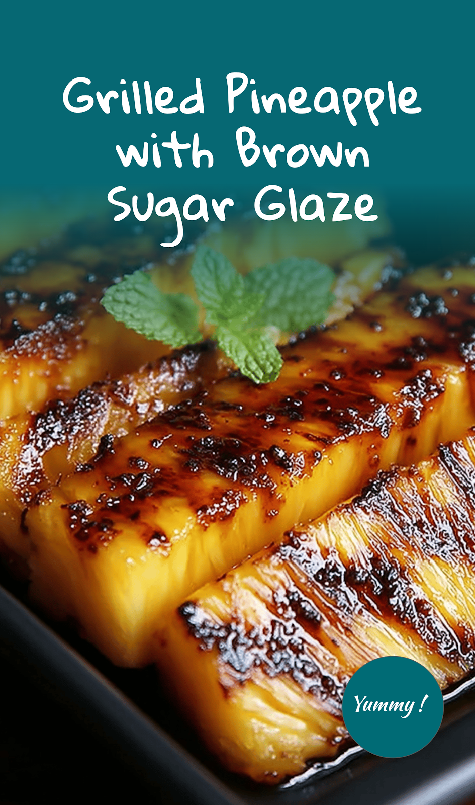 Brown Sugar Grilled Pineapple: Sweet Spicy Summer Delight