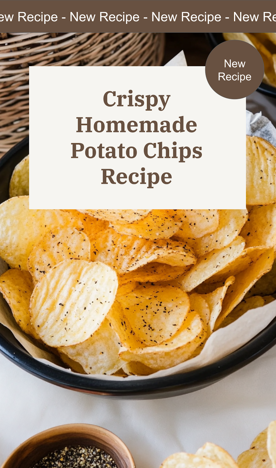 Homemade Potato Chips