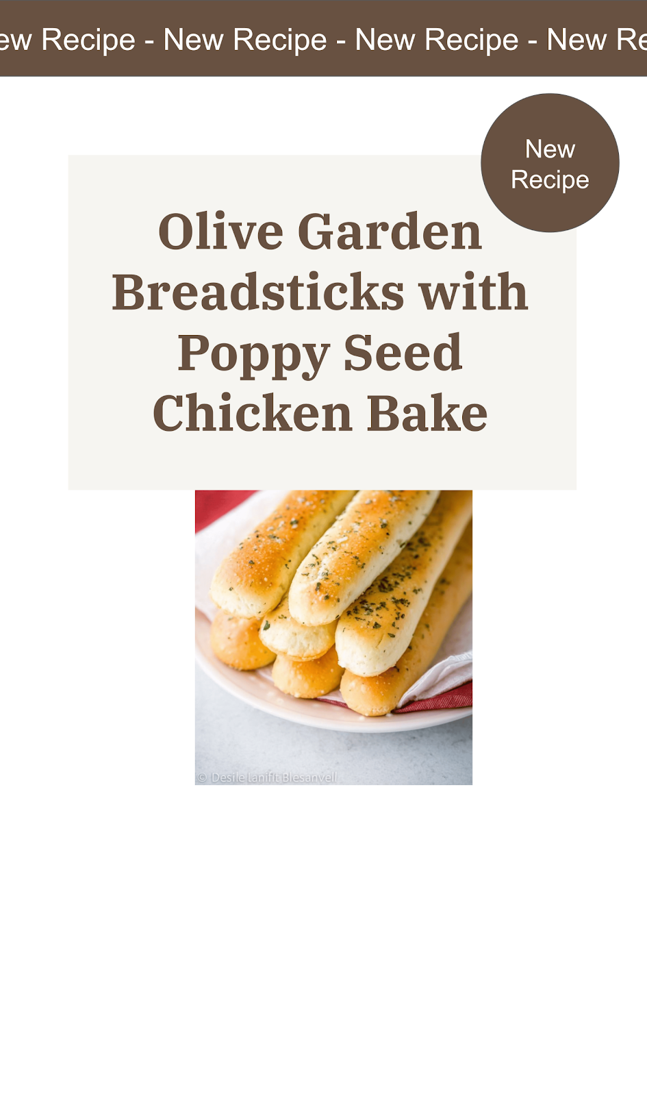 Olive Garden Breadsticks