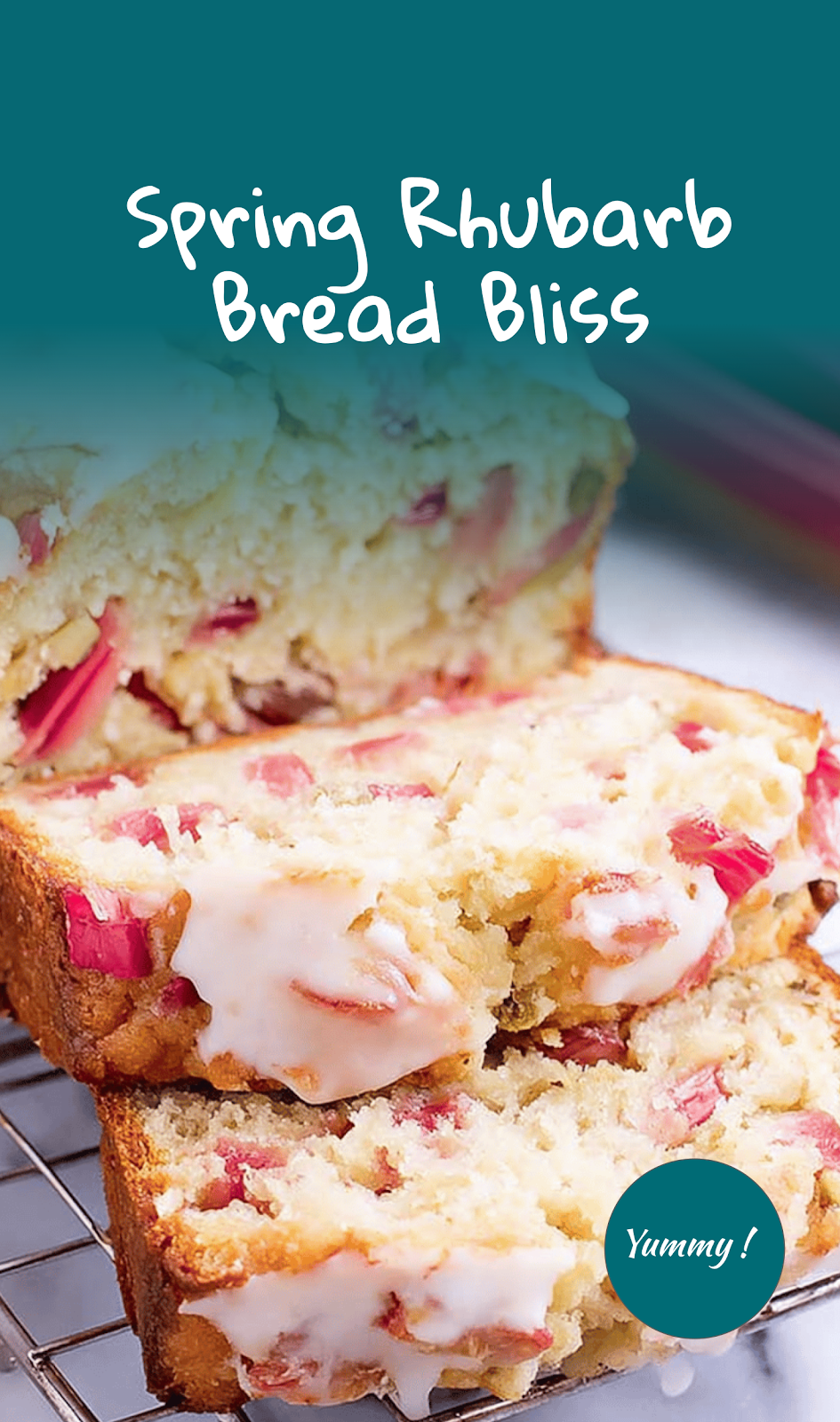 Spring Rhubarb Bread Delight